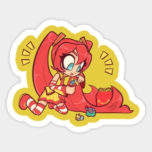 McLeek Girl Sticker